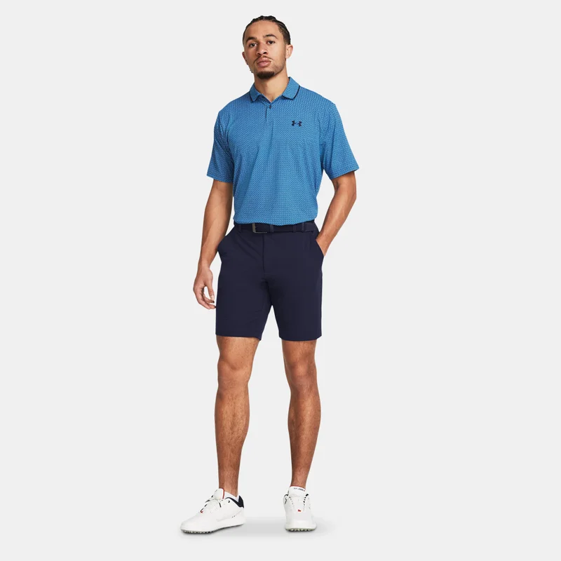 Under Armour Blue Men's Matchplay Tapered Shorts for Men | Best Price UAE